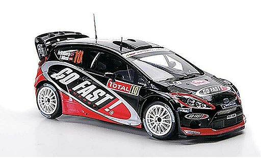 Ford Fiesta WRC 1/43 Spark No.10 Go Fast Rally Monte Carlo 2012 modelauto