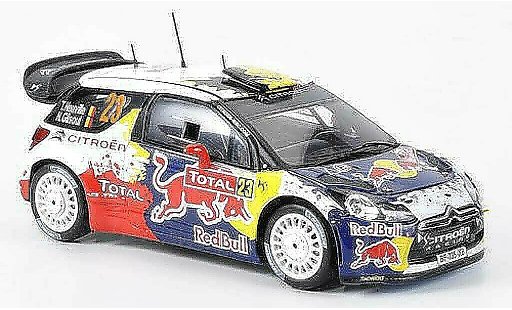 DS Automobiles DS3 WRC 2012 1/43 Spark No.23 Red Bull Rally Monte Carlo modelauto