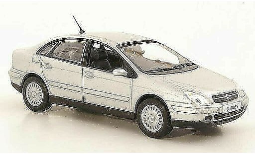 Citroen C5 Berline 1/43 Norev grijs 2001 modelauto