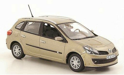 Renault Clio III 1/43 Norev Grandtour beige 2008 modelauto