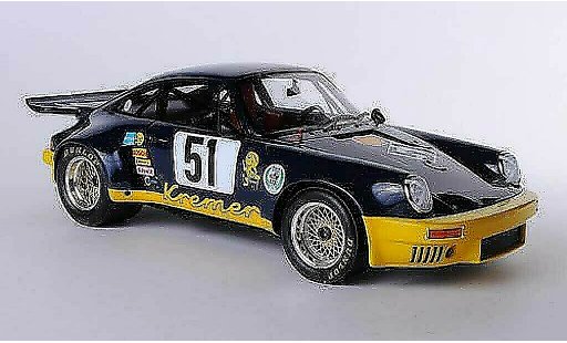 Porsche 911 RSR 1/18 Spark 3.0 No.51 Kremer Racing B.Wollek 1975 modelauto