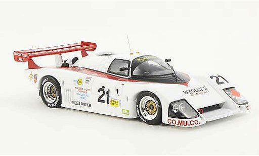 March 85 Base 1/43 Spark No.21 RC Racing R.Cleare / L.Robert / J.Newsum 24h Le Mans 1986 modelauto
