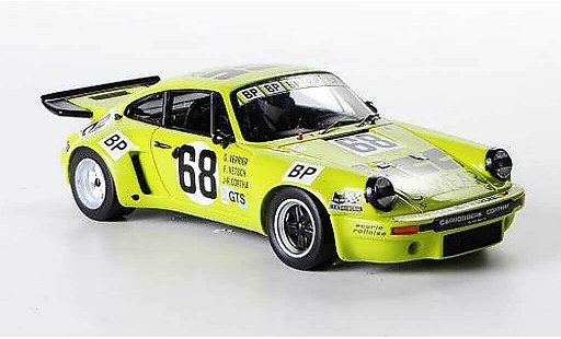 Porsche 911 Carrera 1/43 Spark No.68 G.Verrier / F.Vetsch / J.-R.Corthay 24h Le Mans 1975 modelauto