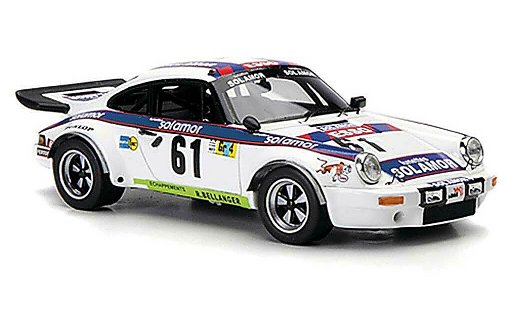 Porsche 911 Base 1/43 Spark No.61Solamor 24h Le Mans 1977 modelauto
