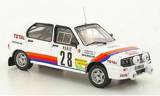 Citroen Visa Chrono 1/43 IXO No.28 M.Chomat / D.Breton Rally Monte Carlo modelauto