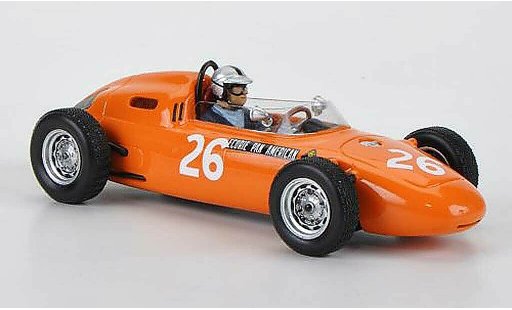 Porsche 718 Base 1/43 Spark 1963 No.26 GMitter GP Duitsland modelauto