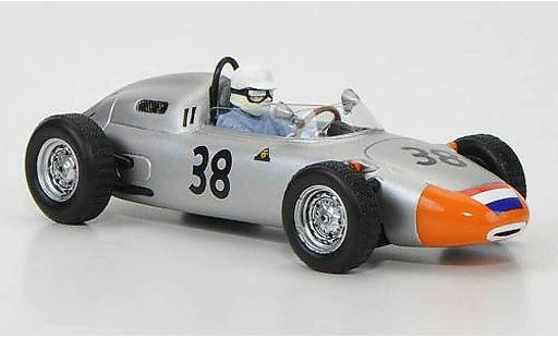 Porsche 718 Base 1/43 Spark 1962 No.38 C.Godin de Beaufort GP Frankreich modelauto