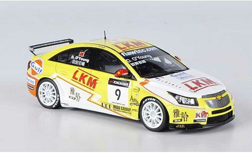 Chevrolet Cruze course 1/43 Spark 2011 1.6T No.9 D.O'Young WTCC GP Macau modelauto