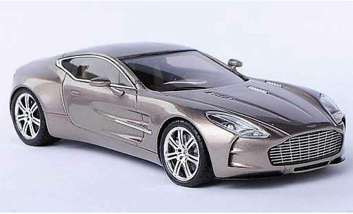 Aston Martin One-77 coupe 1/43 Spark 77 beige 2012 modelauto