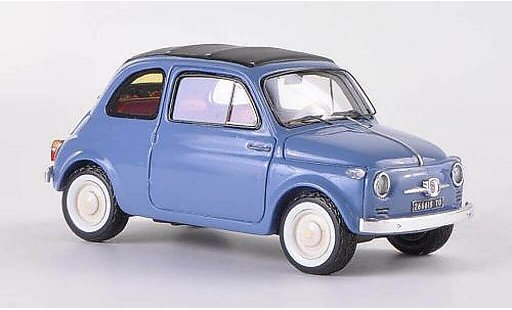 Fiat 500 Nuova 1/43 Spark grijsblauw 1957 modelauto