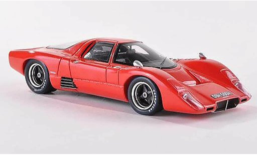 McLaren M6 GT 1/43 Spark rood 1969 modelauto