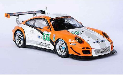 Porsche 911 GT3 1/43 Spark R hybrid 2.0 No.911 R.Dumas / R.Lietz ALMS 2011 modelauto