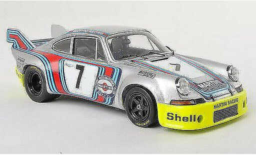 Porsche 911 RSR 1/43 Spark 2.8 Long Tail No.7 Martini Racing Zeltweg 1973 G.van Lennep/H.Muller modelauto