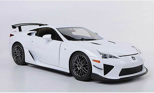 Lexus LFA Nurburgring Package 1/18 Autoart wit 2011 modelauto