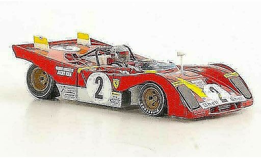 Ferrari 312 PB 1/43 Brumm No.2 J.Ickx / M.Andretti 6h Daytona 1972 modelauto