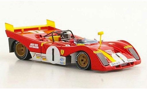 Ferrari 312 PB 1/43 Brumm No.1 J.Ickx / C.Regazzoni 1000Km Monza 1972 modelauto
