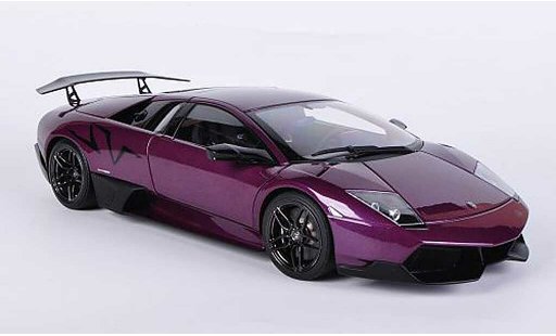 Lamborghini Murcielago LP670 1/18 Autoart SV lila modelauto