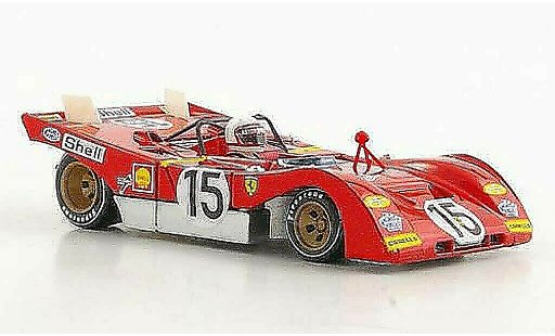 Ferrari 312 PB 1/43 Brumm No.15 J.Ickx / C.Regazzoni 1000Km Monza 1971 modelauto