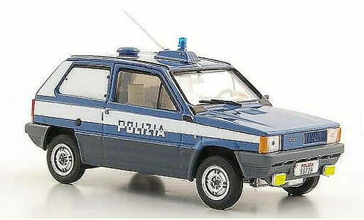Fiat Panda 45 1/43 Brumm Polizia Stradale - Squadra Cinofili Politie (I) 1980 modelauto