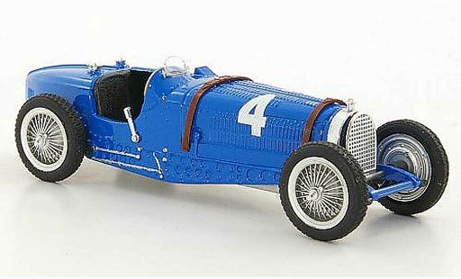 Bugatti Type 59 grand prix 1/43 Brumm No.4 R.Dreyfus GP Belgien 1934 modelauto