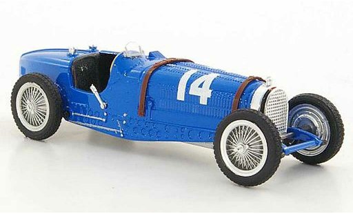 Bugatti Type 59 grand prix 1/43 Brumm No.14 T.Nuvolari GP Frankreich 1934 modelauto