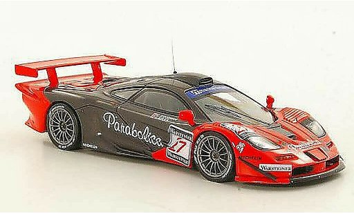 McLaren F1 GTR GTR Long Tail 1/43 HPI Longtail No.27 Parabolica C.Goodwin / G.Ayles Silverstone 1997 modelauto