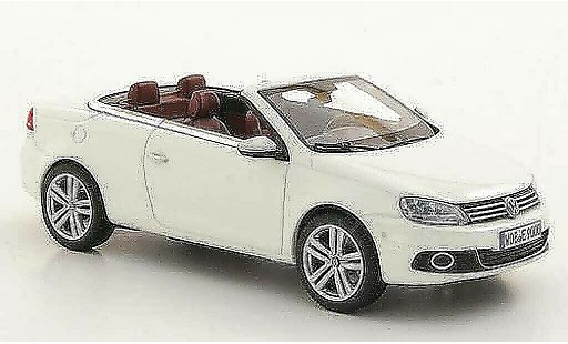 Volkswagen Eos Base 1/43 Kyosho wit 2011 modelauto