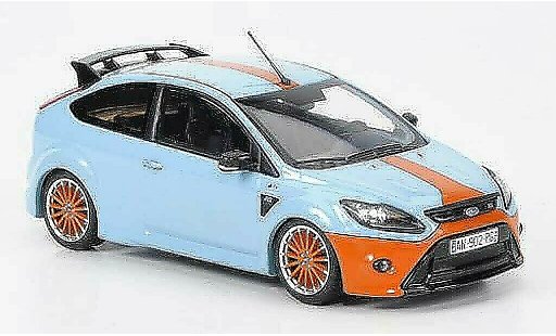 Ford Focus RS Le Mans 1/43 Minichamps Edition blauw (GT 40 Design 1968) Sondermodell MCW 2010 modelauto