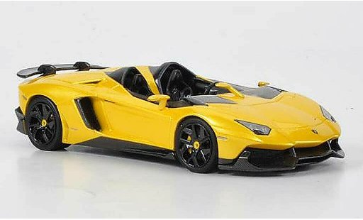 Lamborghini Aventador J 1/43 Look Smart Autosalon Genf geel 2012 modelauto