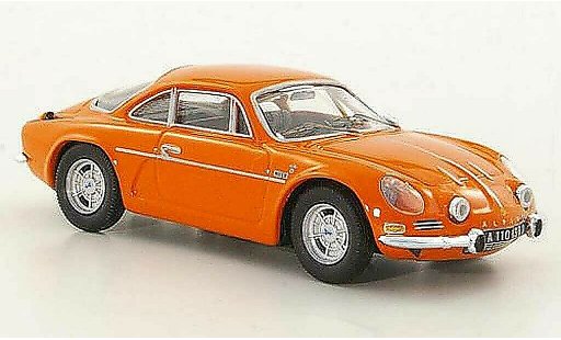 Alpine A110 1300 g 1/43 Trofeu oranje Strassenversion modelauto