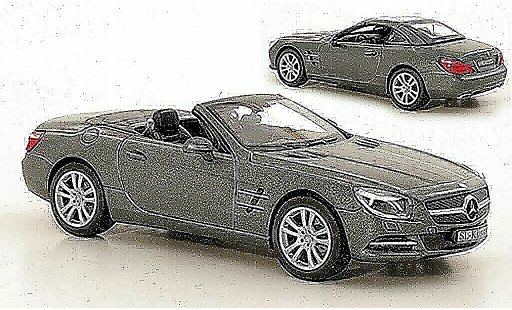 Mercedes Classe SL Base 1/43 Norev (R231) matgrijs 2012 modelauto