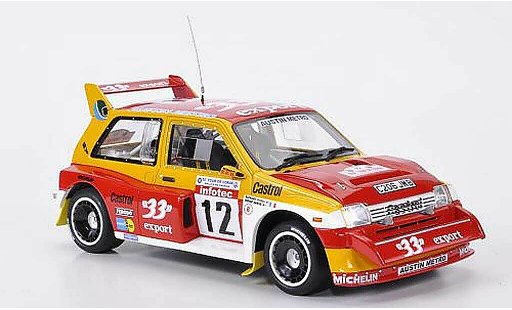 MG Metro 6R4 1/18 Ottomobile No.12 33 export D.Auriol/B.Occelli Rally Frankreich 1986 modelauto