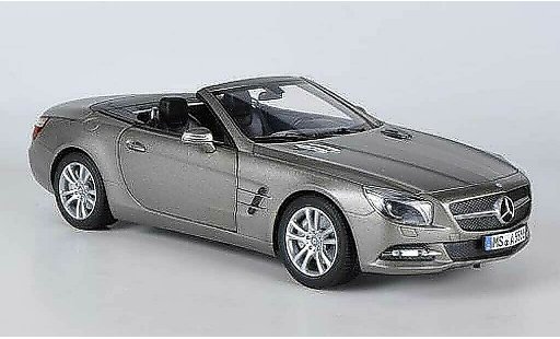 Mercedes Classe SL 500 1/18 Norev mat grijs 2012 modelauto