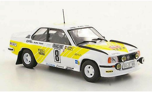 Opel Ascona B 400 1/43 Hachette No.8 Rally Monte Carlo (ohne Magazin) 1980 modelauto