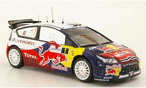 Citroen C4 WRC 2010 1/43 IXO No.1 Total S.Loeb / D.Elena Rally Frankreich modelauto