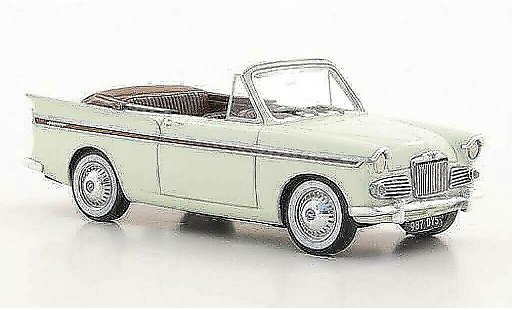 Sunbeam Rapier Convertible 1/43 Silas Models Series IIIa Cabriolet beige/bruin 1961 modelauto