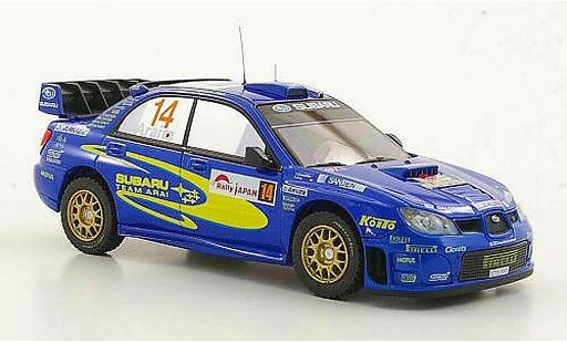 Subaru Impreza WRC 1/43 HPI No.14 Team Arai T.Arai / T.Sircombe Rally Japan 2006 modelauto