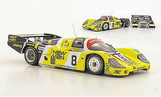 Porsche 956 1984 1/43 HPI LH No.8 New Man J.L.Schlesser / S.Johansson / M.de Narvaez 24h Le Mans modelauto