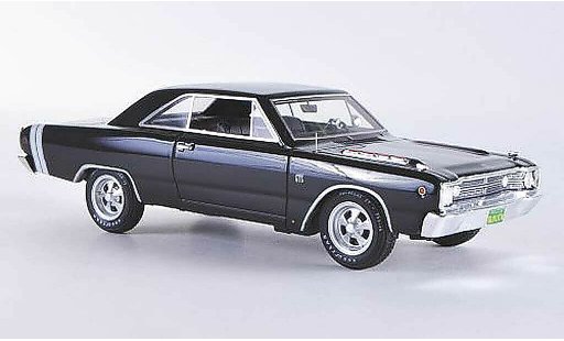 Dodge Dart 1968 1/43 Highway 61 GTS zwart/wit modelauto