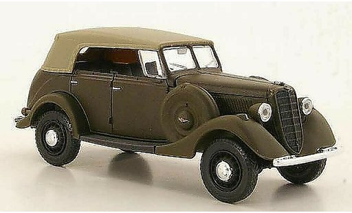 Gaz 61-40 Ferm&Atilde;&copy; 1/43 Nash Avtoprom matbruin geslotenes kap modelauto