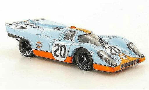 Porsche 917 1970 1/43 Brumm No.20 JWA-Gulf Racing Team Siffert / Redman 24h Le Mans modelauto