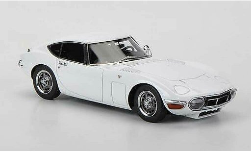 Toyota 2000 GT MF-12L 1/43 HPI wit modelauto