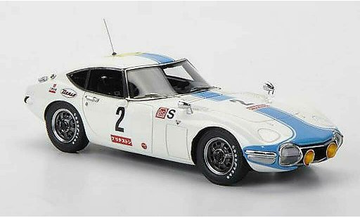 Toyota 2000 GT 1967 1/43 HPI No.2 24h Fuji modelauto