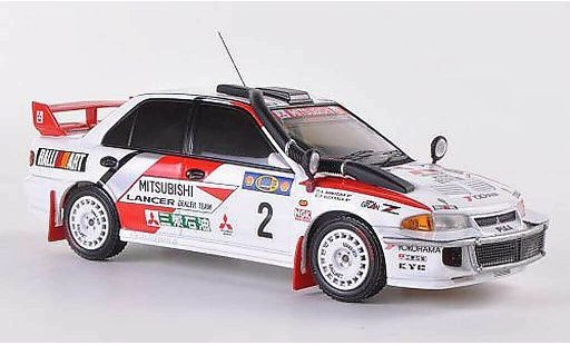 Mitsubishi Lancer Evolution III 1/43 HPI No.2 RalliArt K.Shinozuka / P.Kuukkala Safari Rally 1995 modelauto