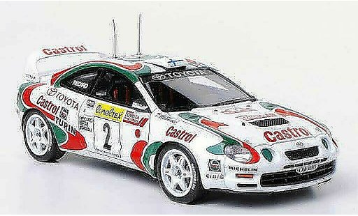 Toyota Celica GT Four 1/43 HPI 1995 No.2 Team Europe / Castrol J.Kankkunen / N.Grijst Rally Monte Carlo modelauto