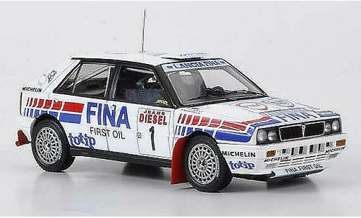 Lancia Delta HF Integrale 1/43 HPI 16V No.1Fina Rally San Remo 1991 modelauto