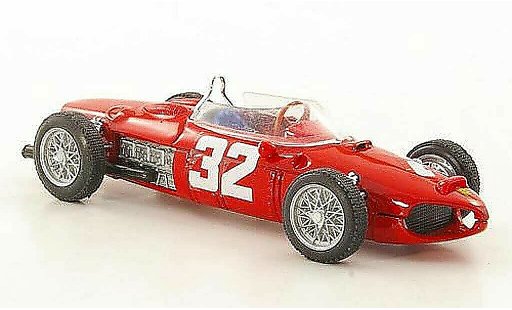 Ferrari 156 F1 Sharknose 1/43 Brumm No.32 Scuderia Sant'Ambroeus G.Baghetti GP Italien modelauto