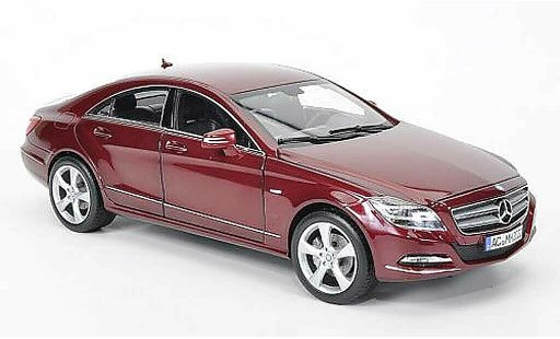 Mercedes Classe CLS Base 1/18 Norev 350 CGi26 rood 2010 modelauto