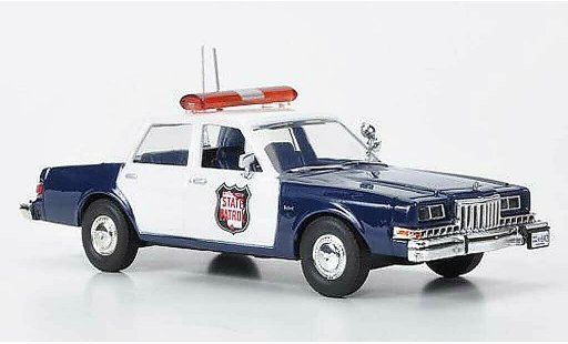 Dodge Diplomat police 1/43 First Response Wisconsin State Patrol 1985 modelauto