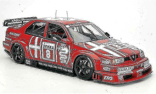 Alfa Romeo 155 2.5 v6 1/18 HPI TI No.8 Alfa Corse N.Larini DTM 1993 modelauto